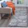 Tapis gris Floressa