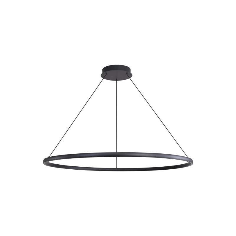 Lustre à DEL 47 po Nurein, Sable, noir