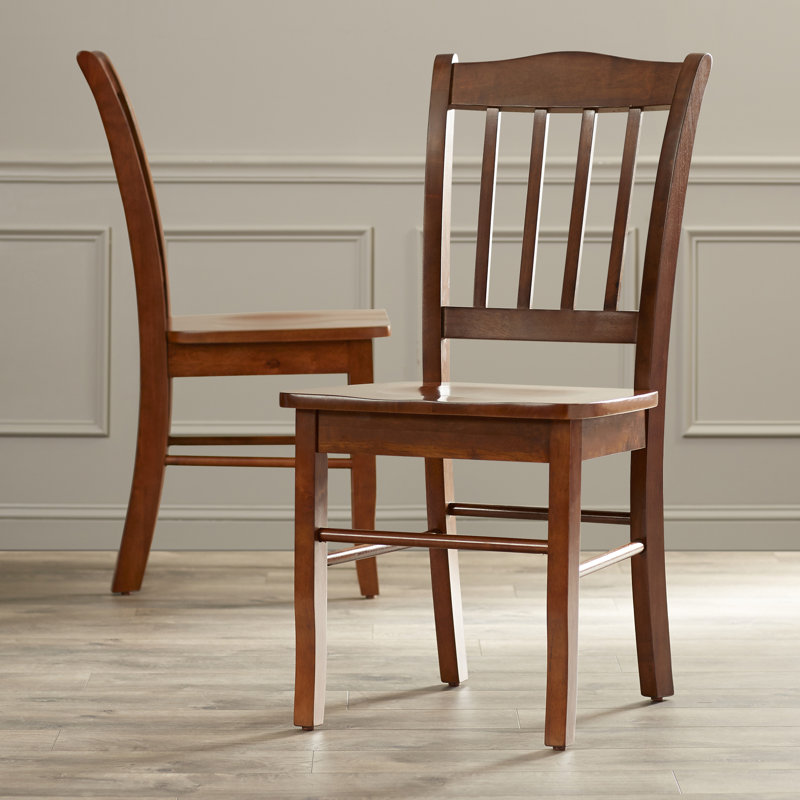 Chaise d'appoint Weldy, Noyer