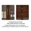 18.9 " L Solid Wood Bar Cabinet