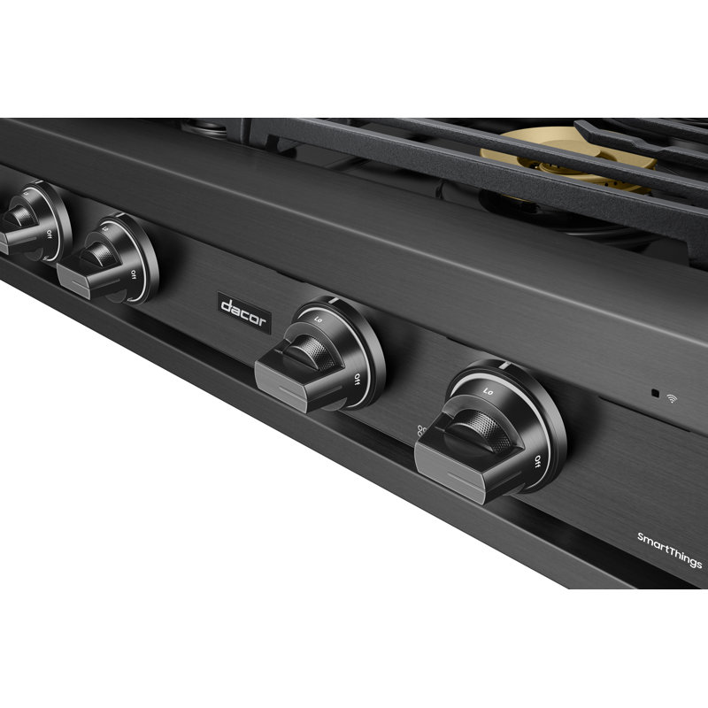 48" Gas Rangetop 6 Burners, NG/LP, Graphite Stainless
