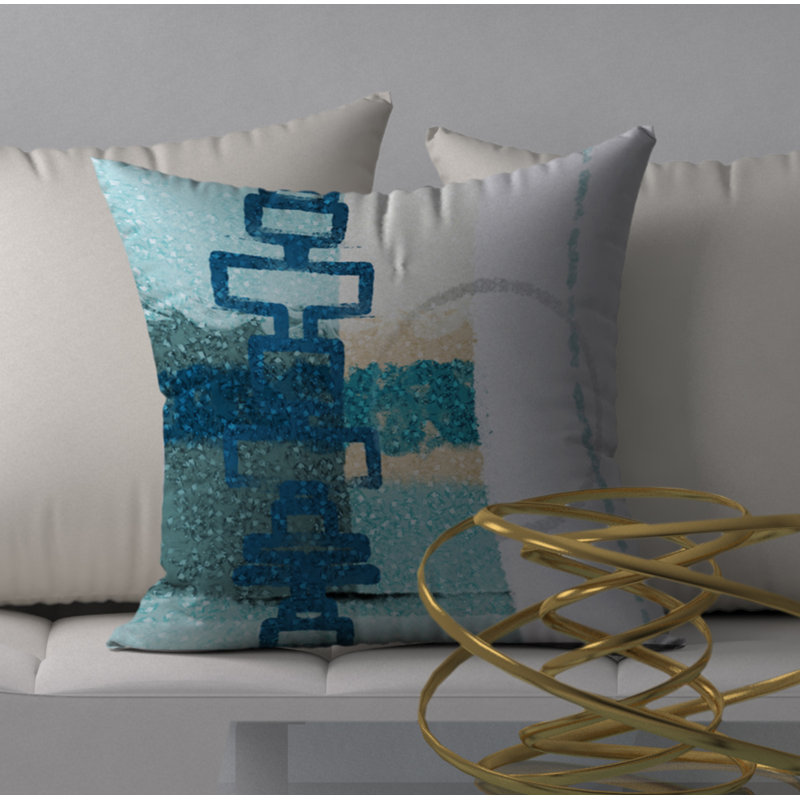 Housse de coussin carrée/insert, 24" X 24"