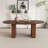 62.9 Inch Oval Dining Table
