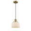 Luminaire suspendu en forme de cloche à 1 lumière Metropole-406305464-406305471-406305409