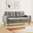 65.4" Wide Upholstered Soft Square Arm Sofa with Solid Wood Legs-967375327