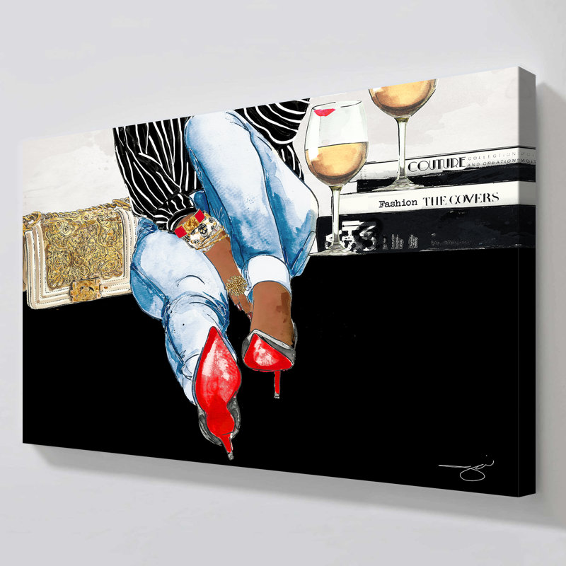 «Waiting on You» par Jodi - impression, H 24 po x l 40 po, Toile tendue, Sans cadre