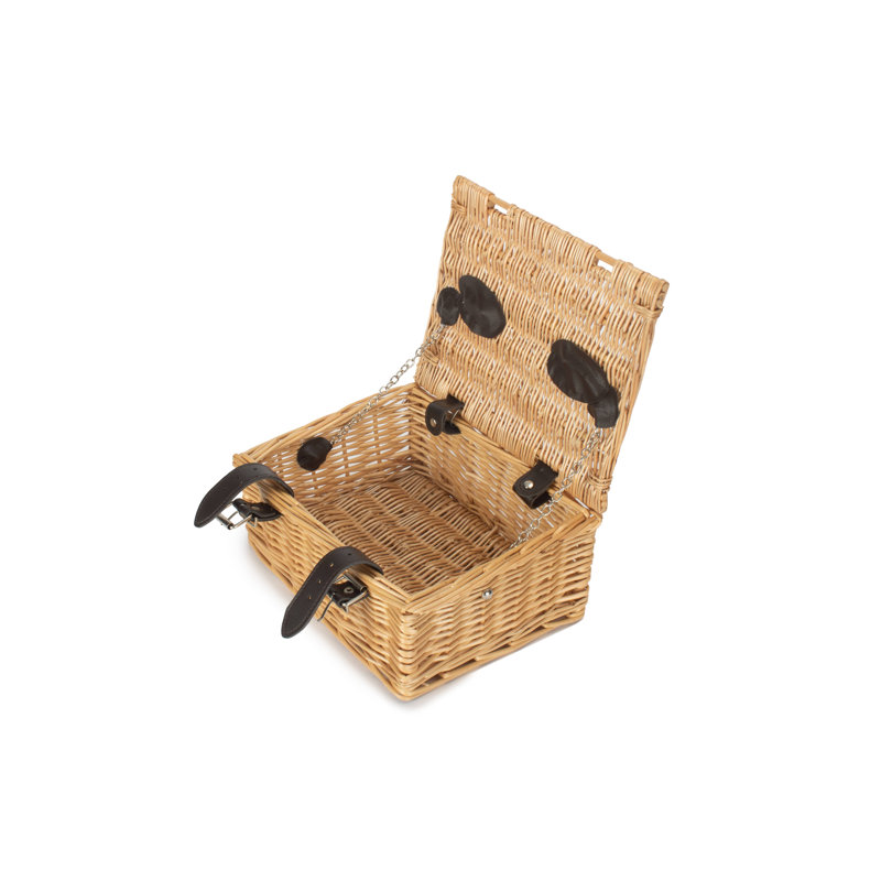 10" Empty Wicker Hamper Basket