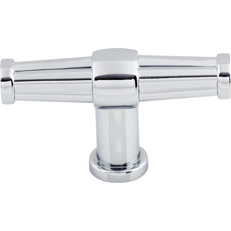 Luxor 2 1/2" Length Bar Knob, Polished Chrome