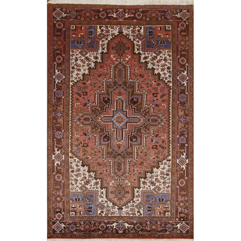 Tapis rétro en laine Heriz