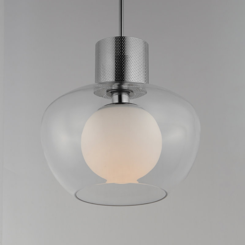 Incognito 1 - Light Pendant, Polished Chrome, Clear