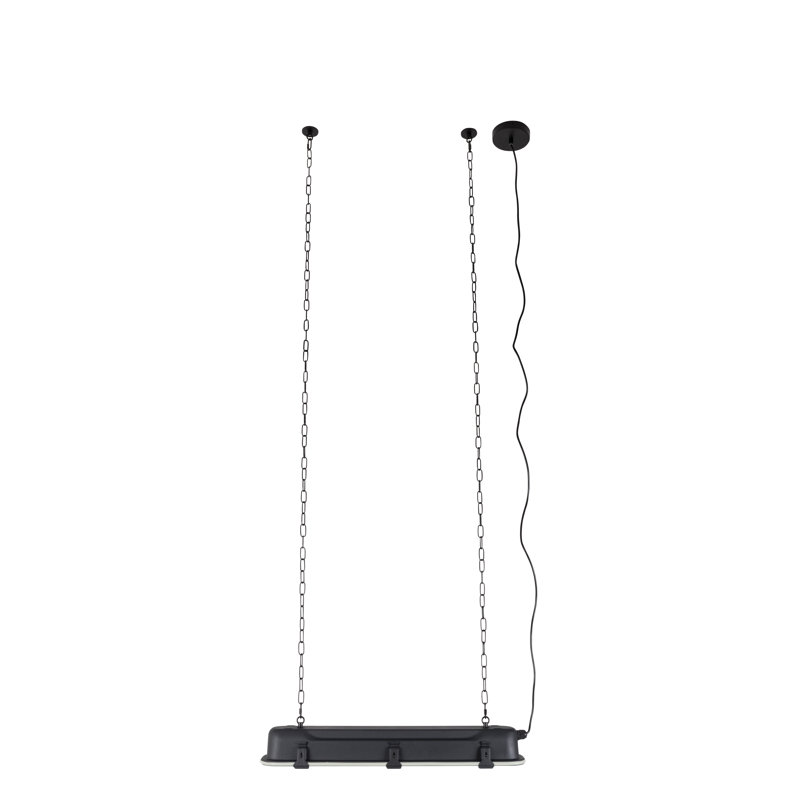Zuiver 1 - Light Unique/Statement Pendant, Black, 4" H x 51" W x 6" D