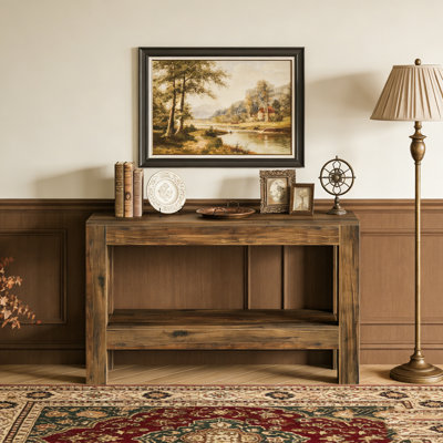 Farmhouse 2-Tier Entryway Sofa Table