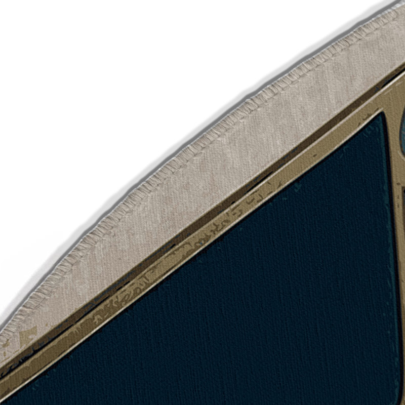 Zenith Rift Indoor And Outdoor Area Rug, Round 5'