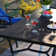 Alyah 6 - Person Metal Patio Dining Set with Rectangular Table