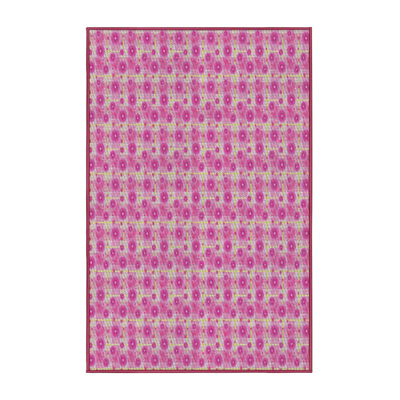 Floral Indoor Rug, Rectangle 7' x 10'