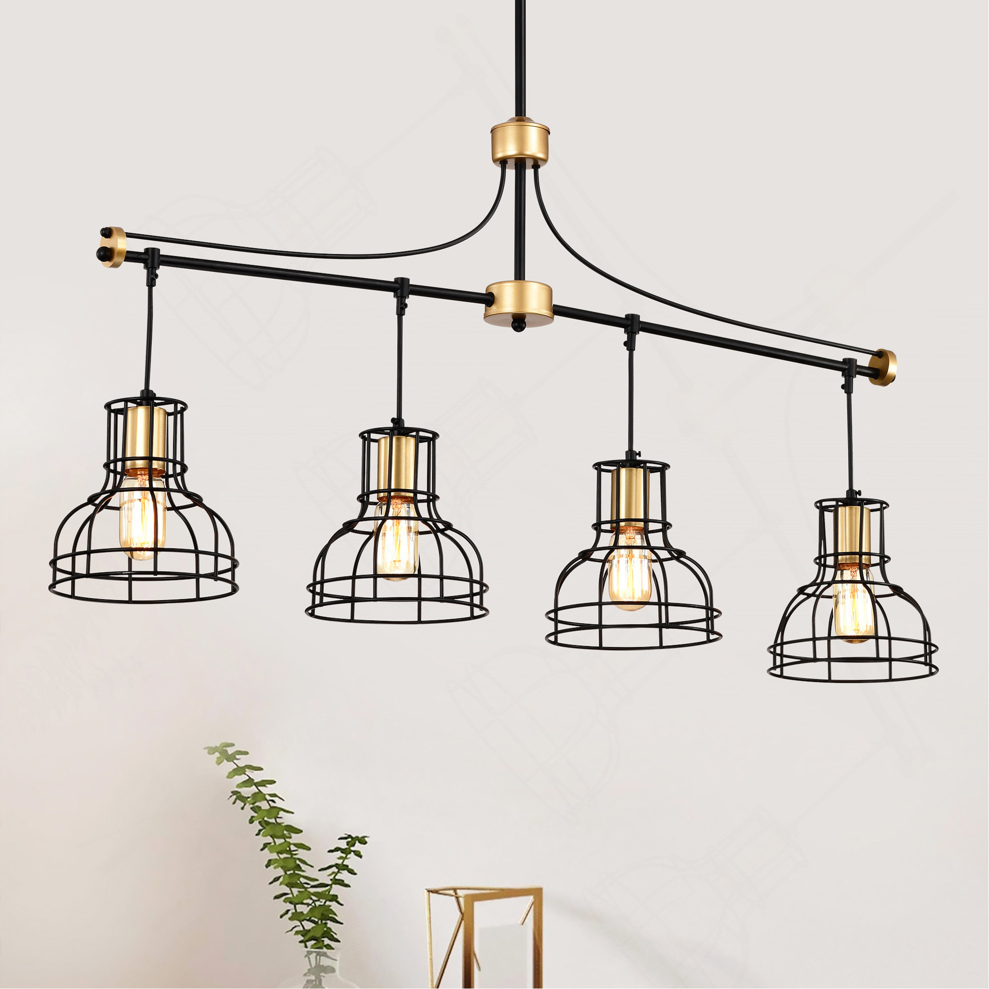 Astoria Grand Dining Room Light Fixture/Chandelier Over Table | Wayfair