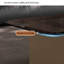 Italian rectangular tempered glass coffee table-110977720