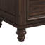 Table de chevet en bois massif à 3 tiroirs Otis-1829905618