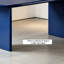 Bureau en bois massif au design moderne et minimaliste bleu marine-2042066574-2042066573