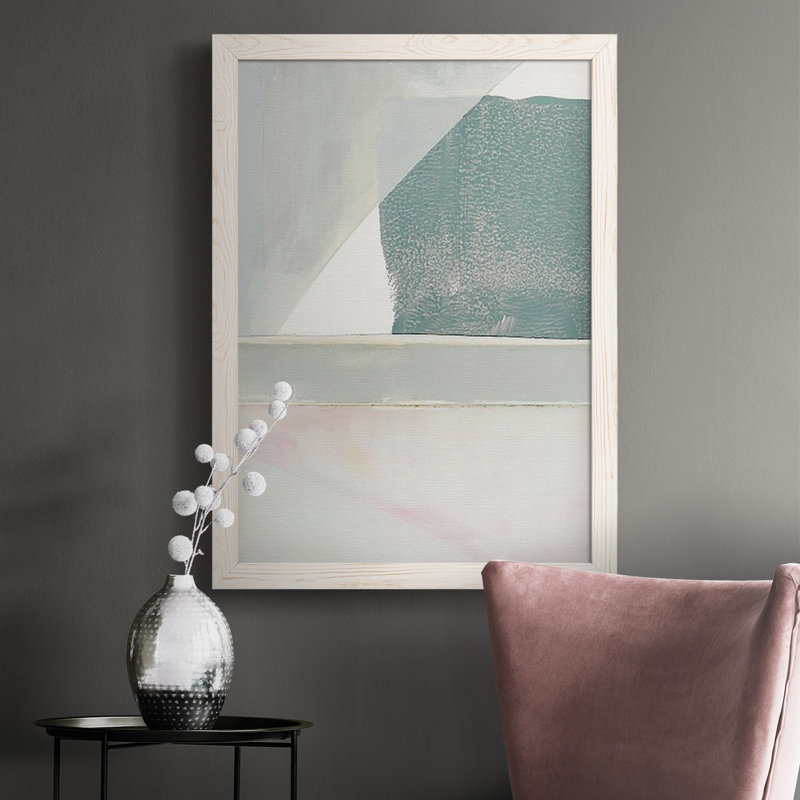 Rafaela Couturier II, reproduction d'art sur toile, H 43,5 po x l 31,5 po x P 1 po, Cadre blanc