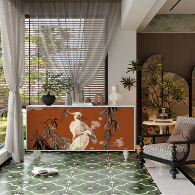 Chinese-style retro practical dining sideboard