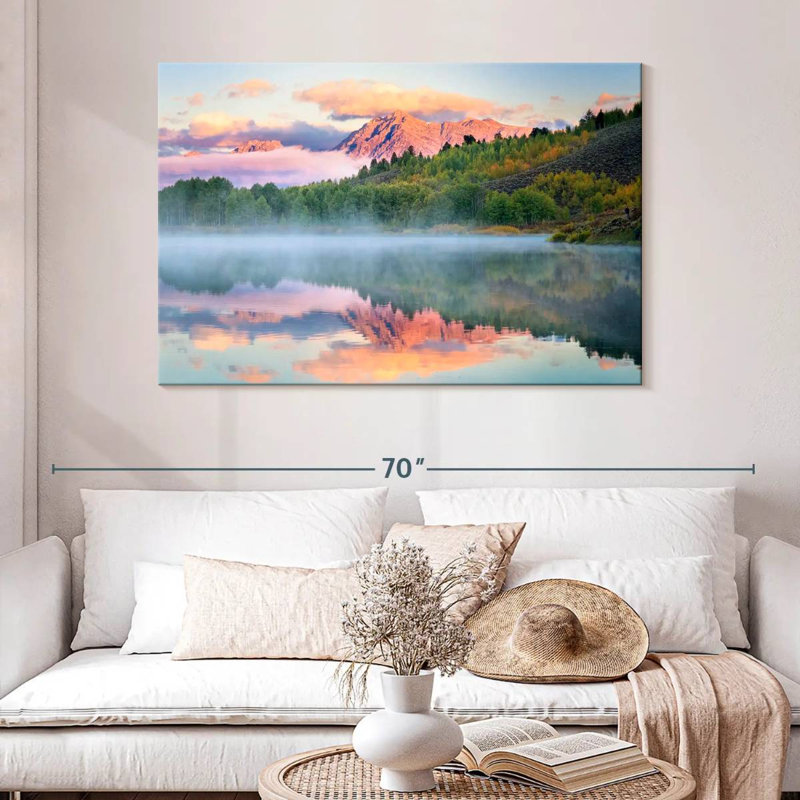 Alvord Snake River Grand Teton, H 32 po x l 48 po