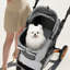 Foldable Pet Vehicle Travel Carrier-1225364161