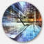 Futur industriel - Horloge murale moderne-34140764