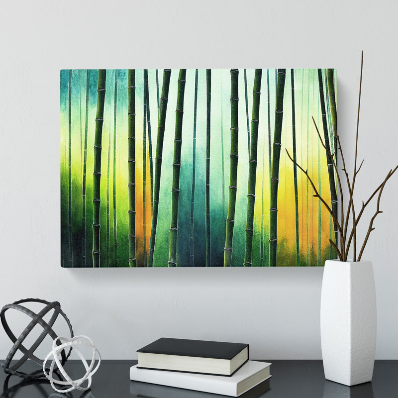 Bamboo Forest Vol.1 - Wrapped Canvas Print, 35cm H x 50cm W x 3cm D