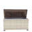 Outdoor Deck Box Wicker Patio  Storage Box  with Lid, Large Capacity for Cushions Tools Toys