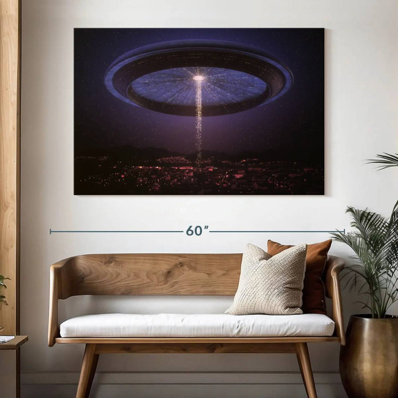 Kelan Sci Fi, 34" H x 51" W