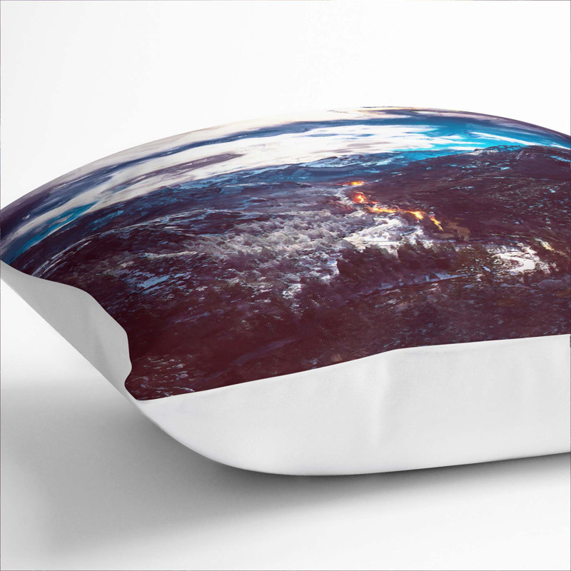Square Cushion, 55cm H x 55cm W x 20cm D, White