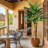Artificial Banana Tree, Faux Banana Tree With Grey Planter-2117581335