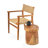 Palermo Solid Teak Stackable Outdoor Armchair