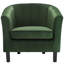  Fauteuil 28 po en velours-218392662