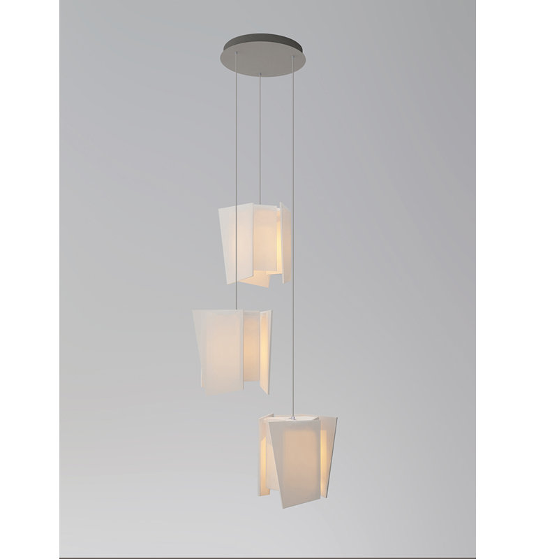 Levis 1 - Light LED Pendant, Frosted Polymer, 3500K (Cool)