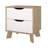 Leota 2 Drawer Nightstand