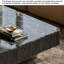 Table basse carrée en marbre de style luxueux-129845448