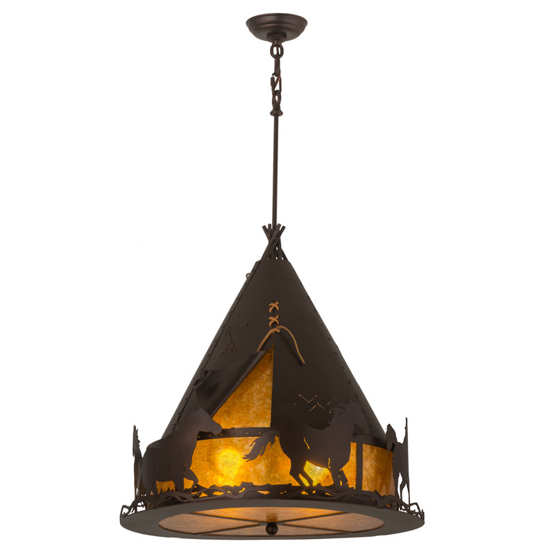Rustic Lodge 4 - Light Pendant