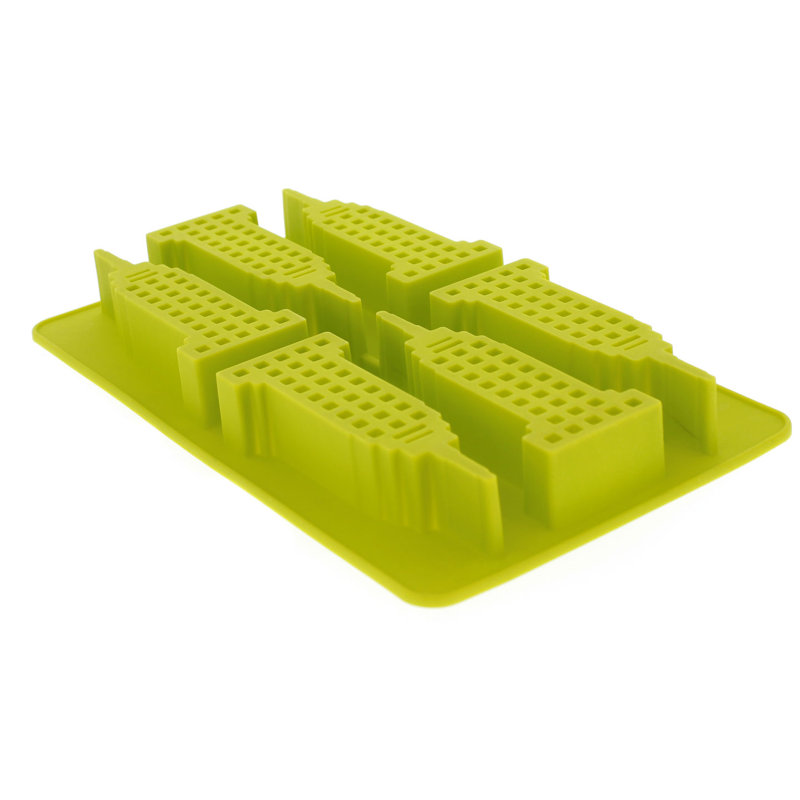 Plateau à glaçons en silicone Land Empire, Vert