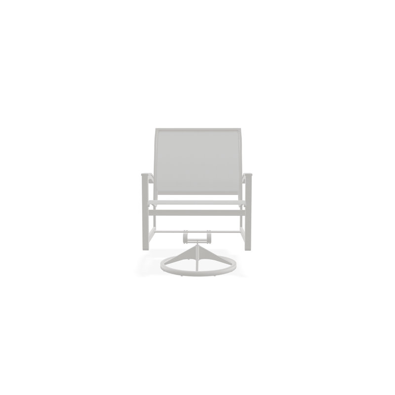 Bazza Outdoor Dining Chair, Snow, White 6D Sunbrella®