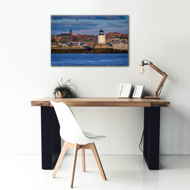 «Morning In Portland Harbor» par Rick Berk, art mural sur toile