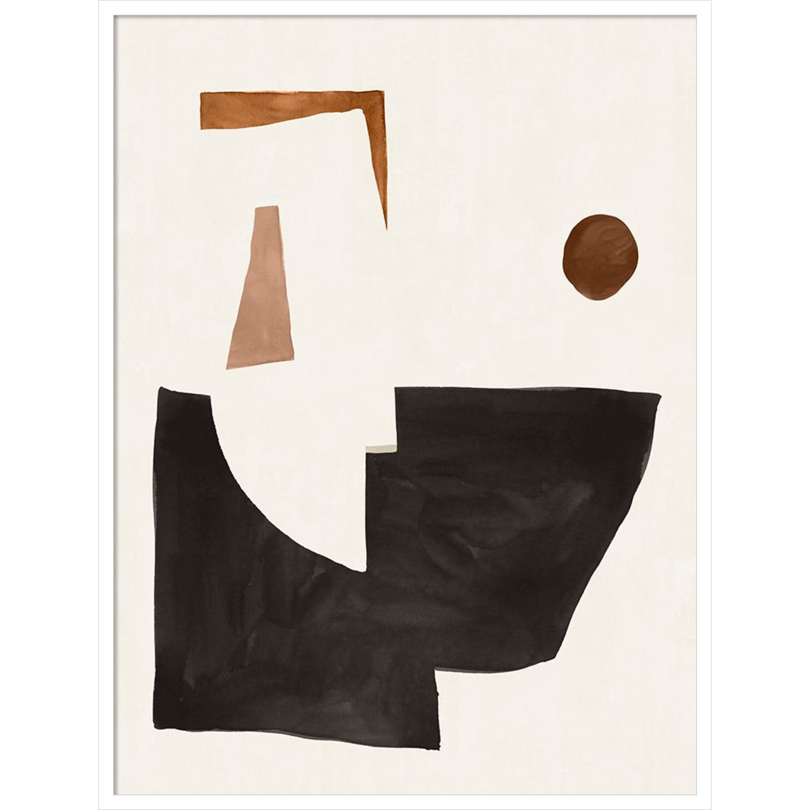 Blockway by Sozi, White, 31" W x 41" H