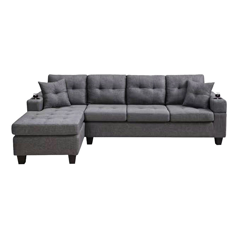 MEGA Sectional Sofa Left With Footrest
