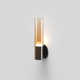 Delonda Single Light Glass Dimmable LED Flush Mounted Sconce