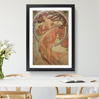 The Dance by Alphonse Mucha - Picture Frame Painting