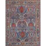 Traditional, Transitional One-of-a-Kind Rectangle 5'1" X 6'6" Hand Knotted Area Rug