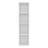 Cale Wall Cabinet, 4 Shelves, White