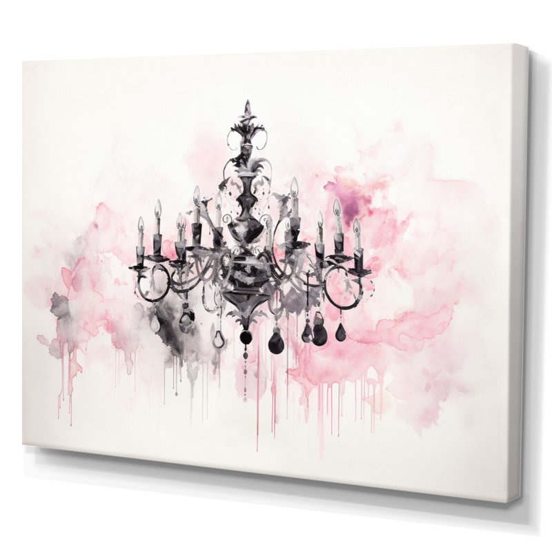Lustre Sumi Zen VII - reproduction sur toile, H 12 po x l 20 po x P 1 po, Toile tendue
