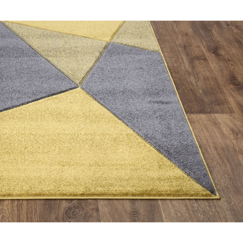 Kaydence Geometric Area Rug, Rectangle 120 x 170cm